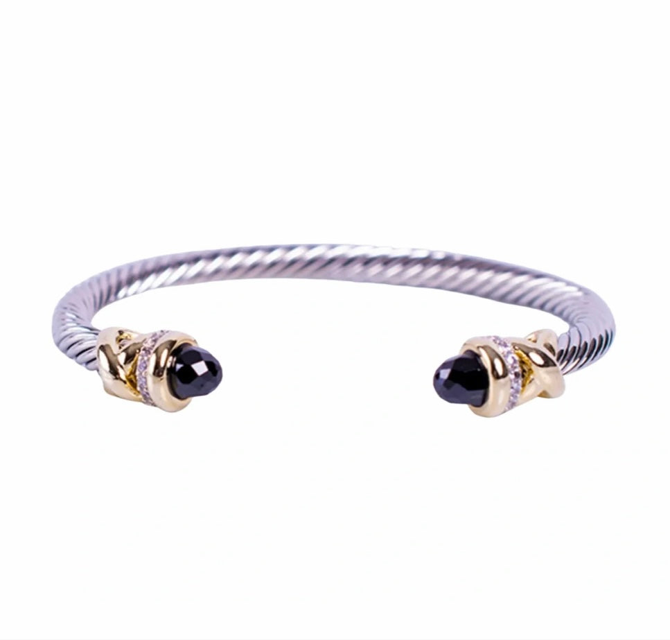 X Cuff Bangle