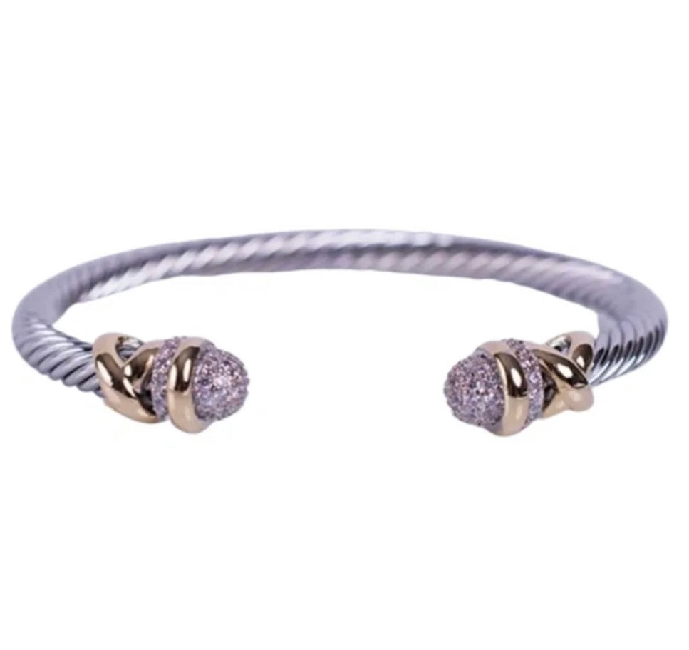 X Cuff Bangle